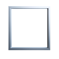 blanc Vide Cadre avec blanc frontière maquette, vide Vide Cadre maquette, Vide image Cadre modèle, Cadre maquette sur transparent arrière-plan, minimaliste Cadre clipart png