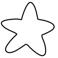 star, doodle, line, black and white, icon, logo, draw, assembly, decoration png