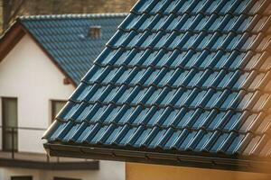 Ceramic Tiles House Roof photo