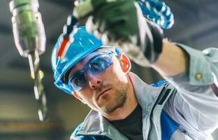 Drilling Technician at Work photo