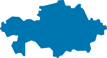 mapa Kazajstán clipart png