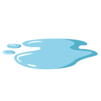 Water Splash Element Illustration, Liquid Splash, Water Splash Comic Style png