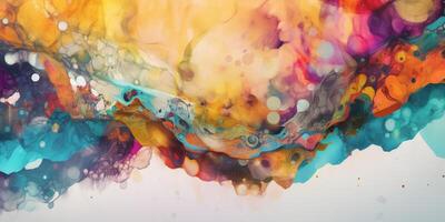 Abstract colorful background with different colors photo