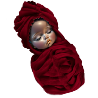 ai généré Douane conçu et coloré rouge clipart png