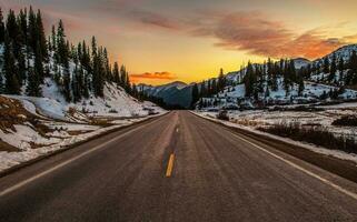 Colorado Mountain Pass photo