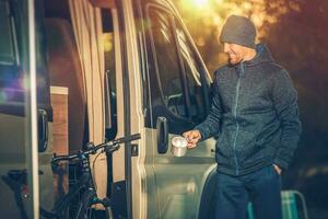 Men and His Camper Van photo