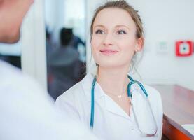 Medical Doctor Conversation photo