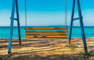 Sea Front Swinging Bench photo