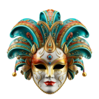 festivo mardi gras veneziano o carnevale maschera. generativo ai png