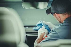 Car Interior Cleaning photo