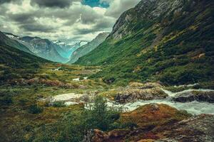 Summer Norwegian Landscape photo