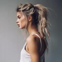 photo of The messy ponytail