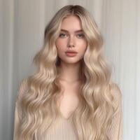 photo of Soft waves with a middle part