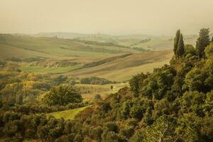 toscana otoño paisaje foto