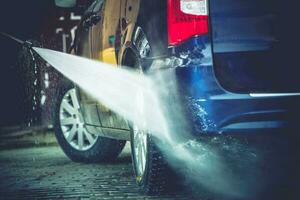 Backyard Car Washing photo