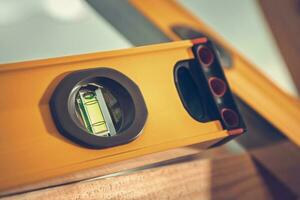 Spirit Level Tool Close Up photo