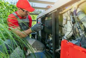 Hot Tub Problem Resolving By Professional SPA Technician photo