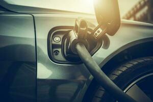 High Voltage EV Electric Vehicle Charging Point photo