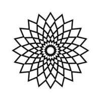 geometric mandalas design, vector illustration eps10 graphic. The geometric ornament design is suitable for any design, especially religious ornaments and design elements for mosques