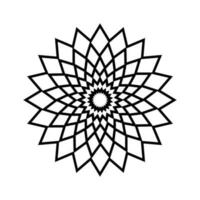 geométrico mandalas diseño, vector ilustración eps10 gráfico. el geométrico ornamento diseño es adecuado para ninguna diseño, especialmente religioso adornos y diseño elementos para mezquitas