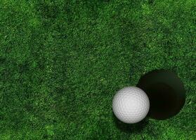 Golf Grassy Background photo