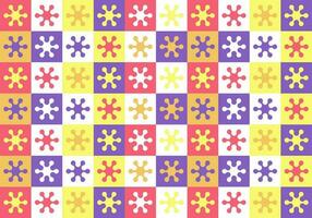 set of colorful free form object and symbol seamless pattern background vector