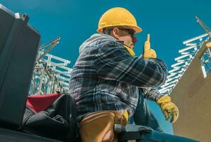 Construction Site Worker photo