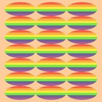 geometric pattern background pride month vector