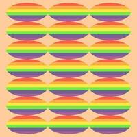 geometric pattern background pride month vector