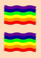 geometric pattern background pride month vector