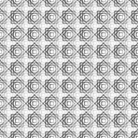 seamless pattern with shapes in black white vector