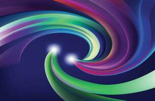 Abstract wave design colorful background vector