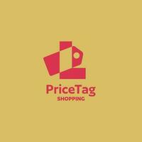 Alphabet L Price Tag Logo vector