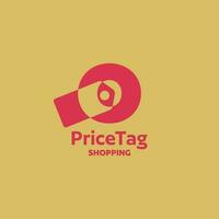 Alphabet O Price Tag Logo vector