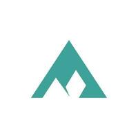 Mountain Landscape View Logo Design vector