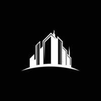 Building Real Estate Logo Design Vector