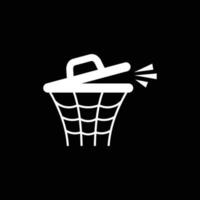 Trash Talk Message Creative Logo Design Vector