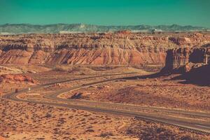 Utah Scenic Interstate Highway 70 photo