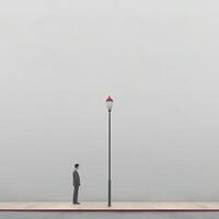 minimalista inspirado ilustración ai generativo foto