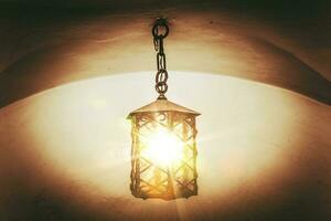 Vintage Lantern Close-up photo