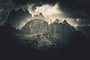 Dolomites Peaks Scenery photo