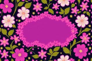 Beautiful Floral pattern. An amazing Floral Pattern Background. photo
