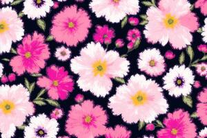 Beautiful Floral pattern. An amazing Floral Pattern Background. photo