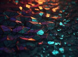 Colorful abstract background An abstract image featuring organic shapes and lines that intersect and overlap created with technology. photo