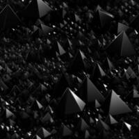 Dark black Geometric grid background created with technology photo