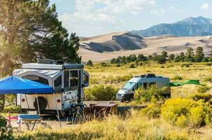 RV Camping in Colorado Great Sand Dunes photo