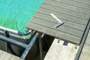 Swimming Pool Composite Deck Building photo