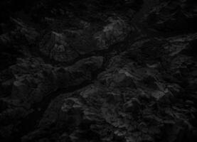 Black and white paper cut terrain background created with technology. photo