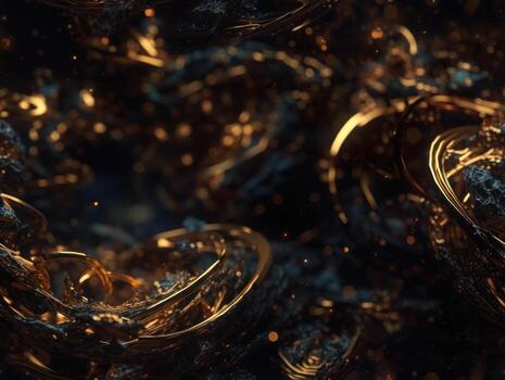 Dark abstract psychedelic background Modern dark abstract texture Created with technology. photo