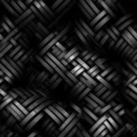 Dark black Geometric grid background created with technology photo